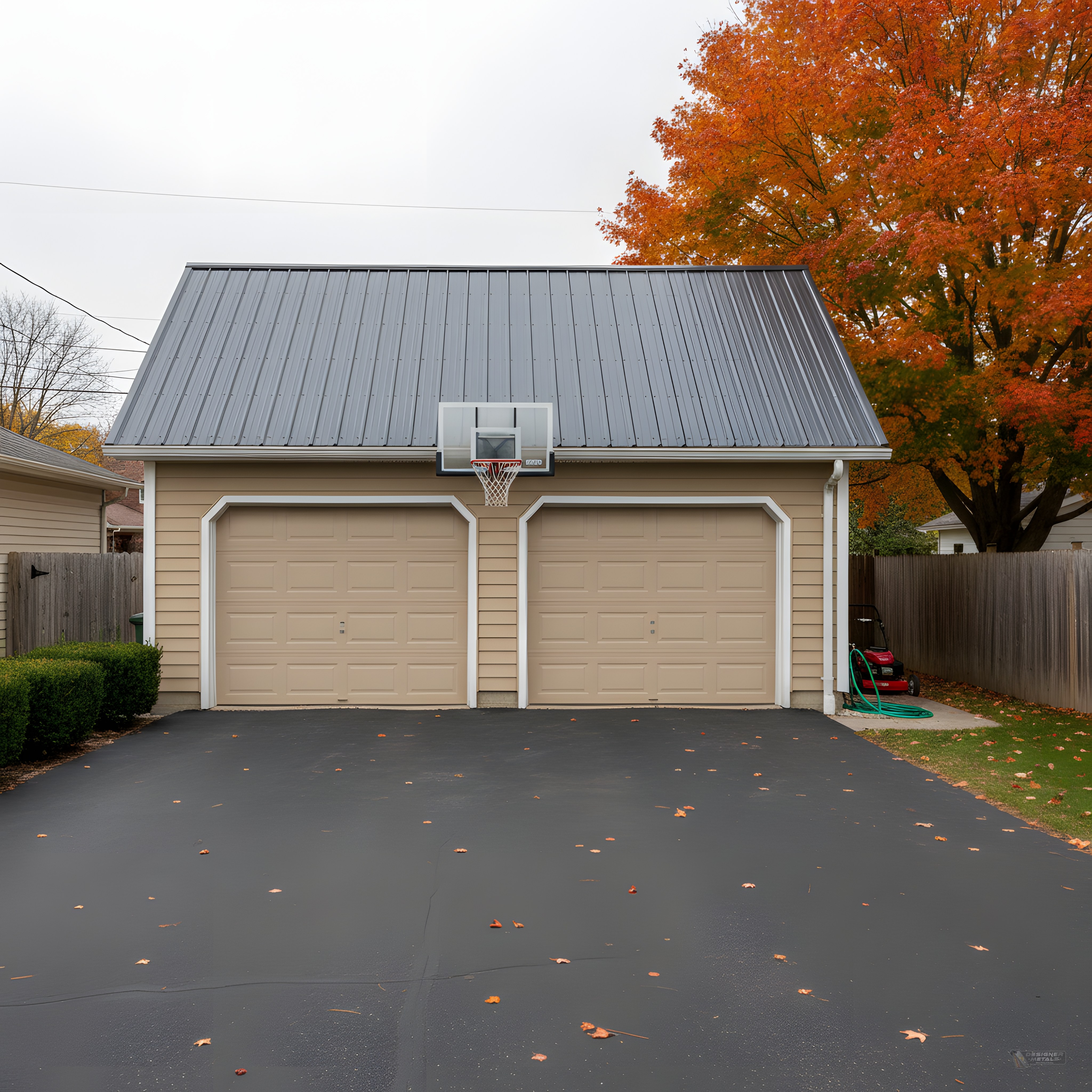 Suburban Match Garage